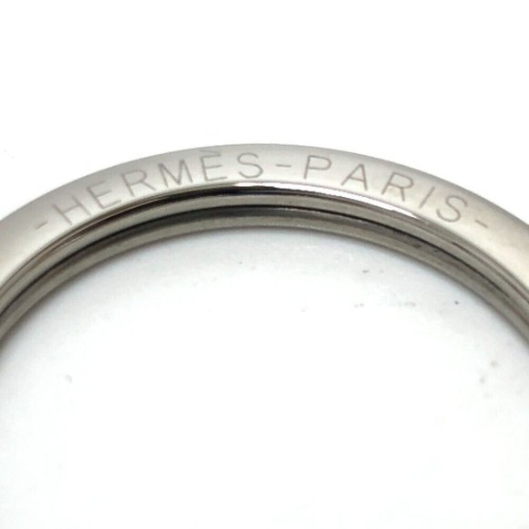 HERMES Cles Grand Tresage Clochette Key ring Epsom - Picture 4 of 13